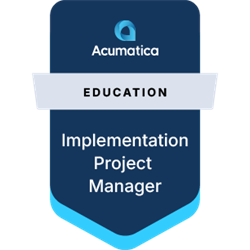 SIPD ACUMATICA IMPLEMENTATION PROJECT MANAGER BADGE