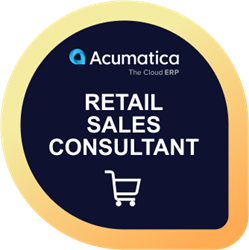 Retail Consultant Sales Badge