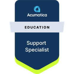 SIPD ACUMATICA SUPPORT SPECIALIST