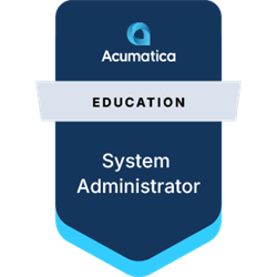 SIPD ACUMATICA SYSTEM ADMINISTRATOR