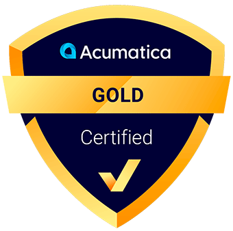 Logo Acumatica Gold Certified